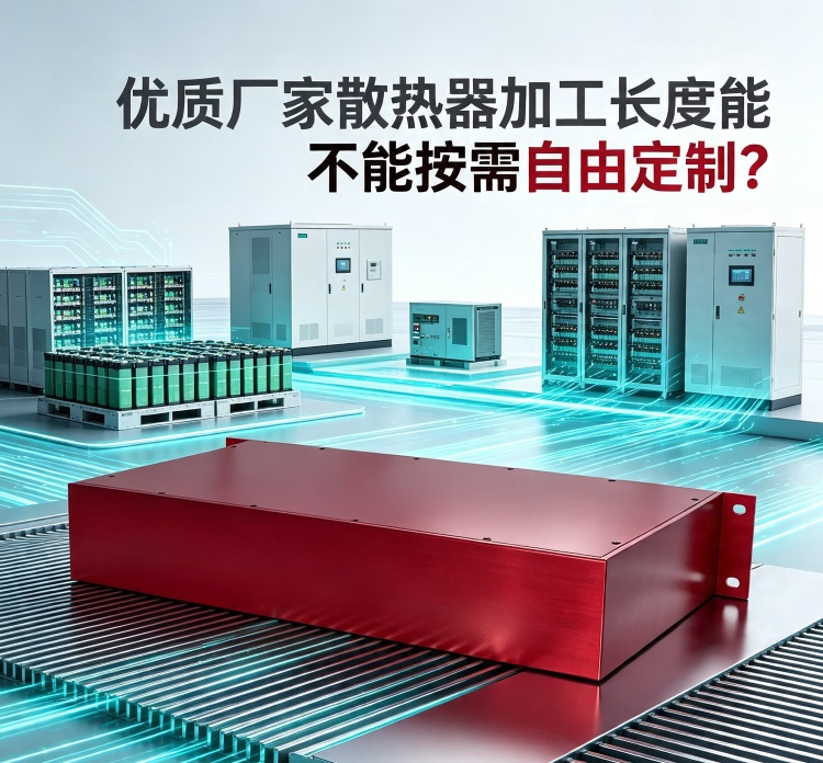 优质厂家散热器加工长度能不能按需自由定制？